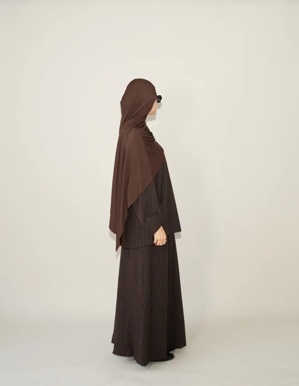 The Stripe Set – Dark Brown
