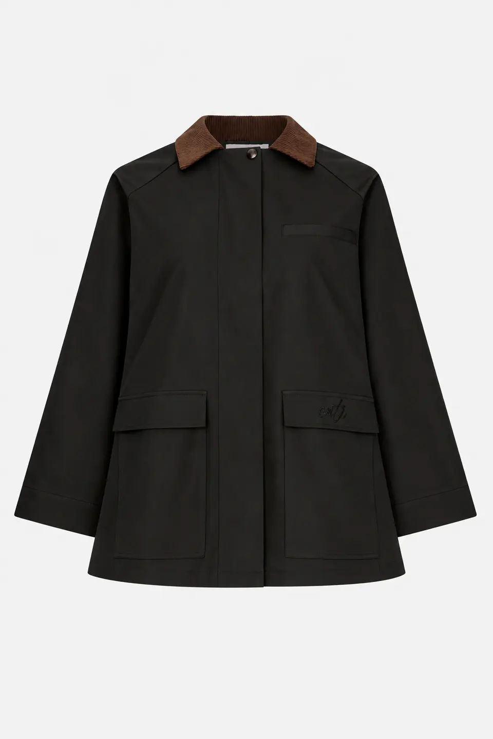 Collar Jacket - Black