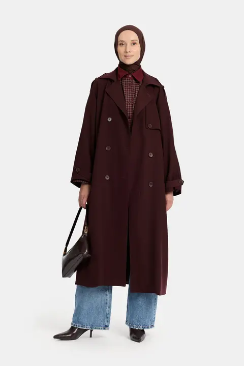 Trenchcoat - Vintage Purple