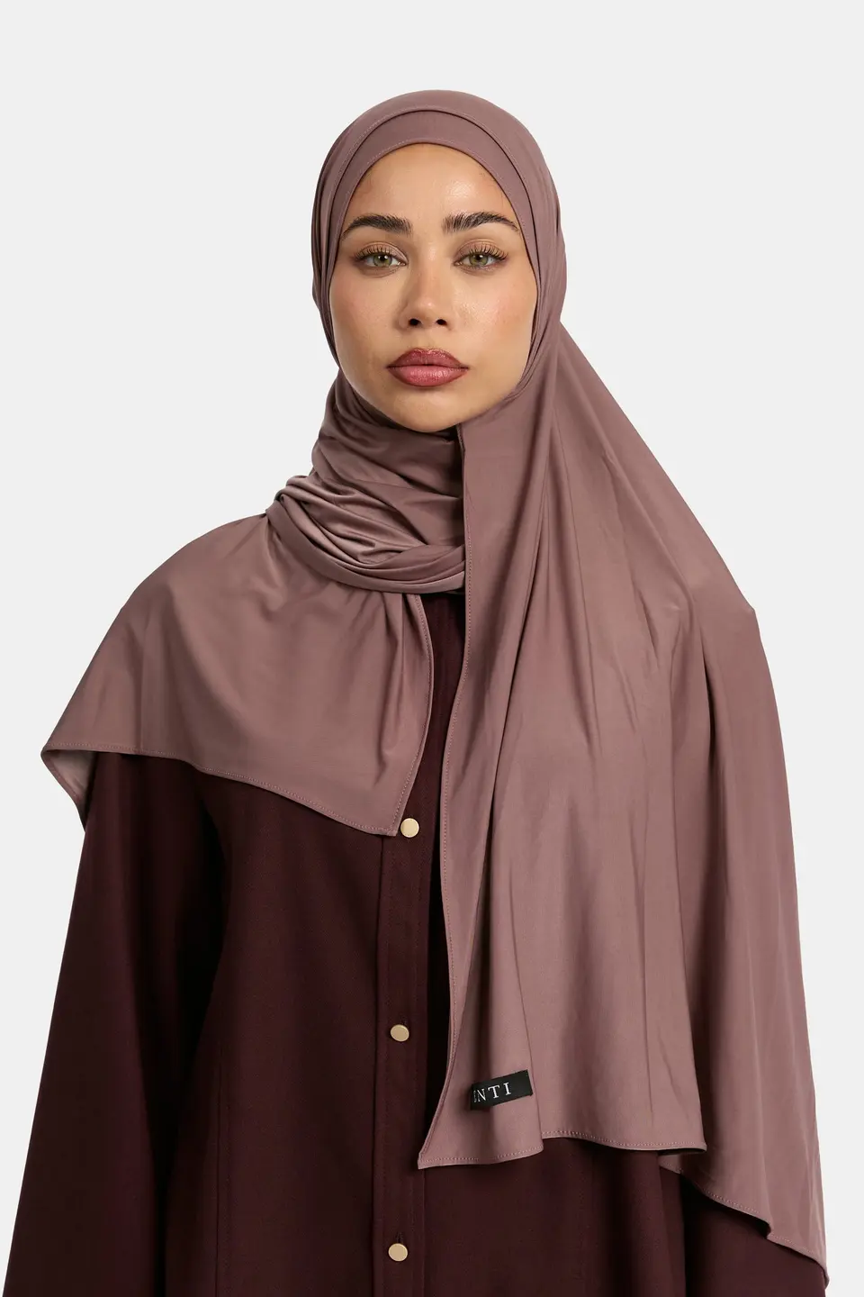 Liquid Jersey Hijab – Dark Purple