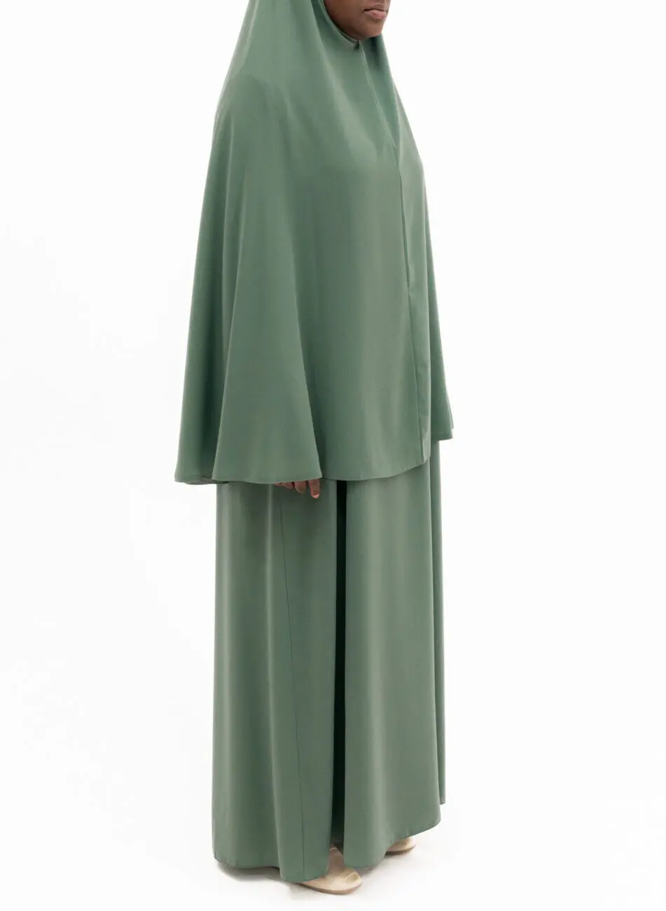 Abaya Basic Cool Green