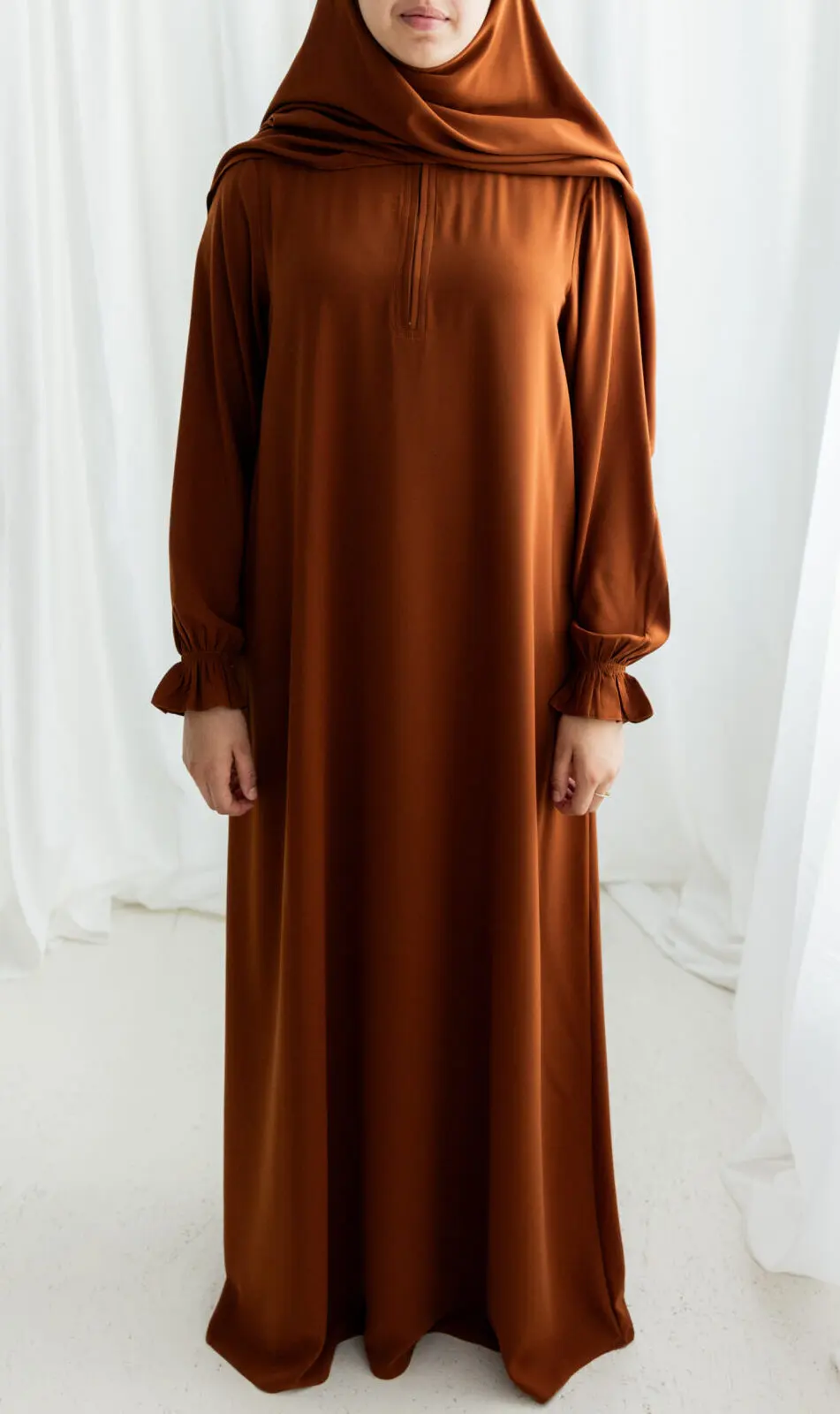 Abaya Basic Ginger Cute Sleeves