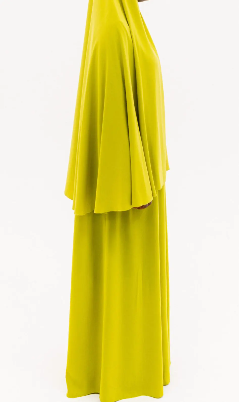 Abayah Basic Dirty Yellow
