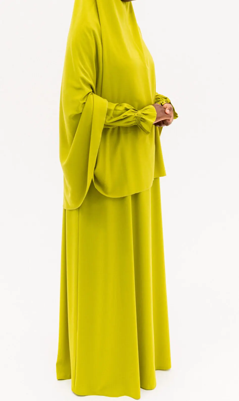 Abayah Basic Dirty Yellow