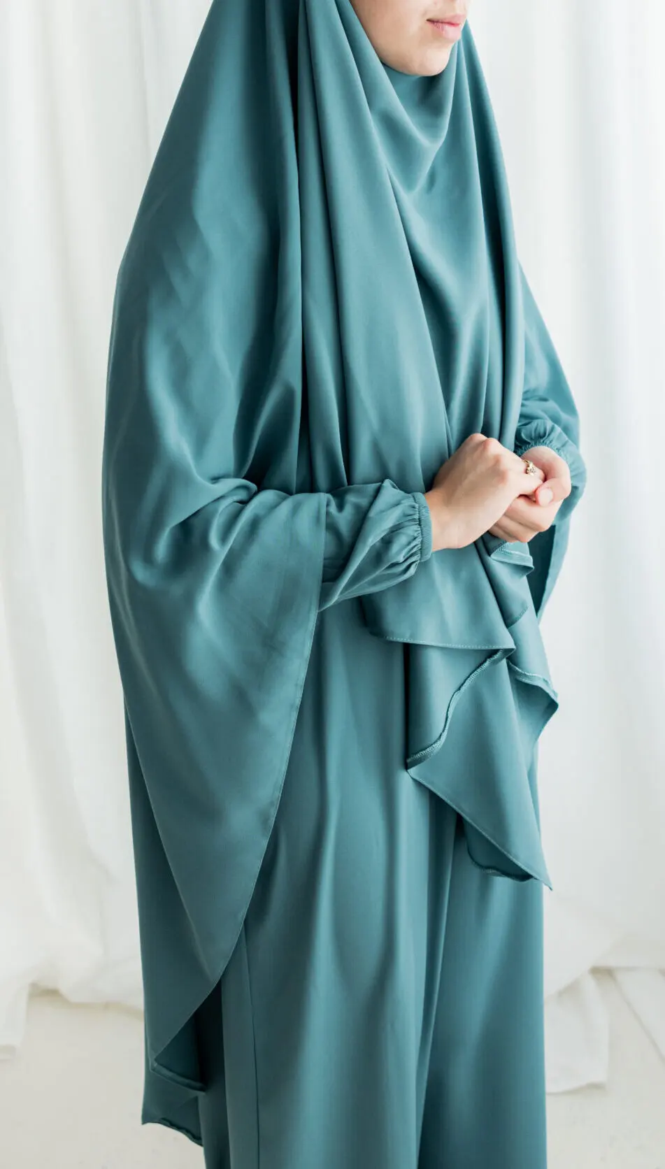 Abaya Basic Cayan Cute Sleeves