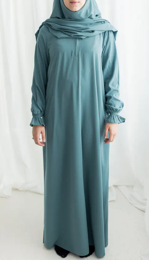 Abaya Basic Cayan Cute Sleeves