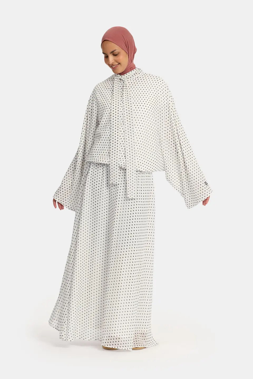 POLKA DOT SKIRT SET
