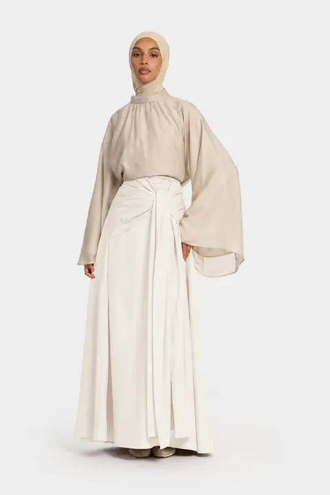 ESSENTIAL WRAP SKIRT