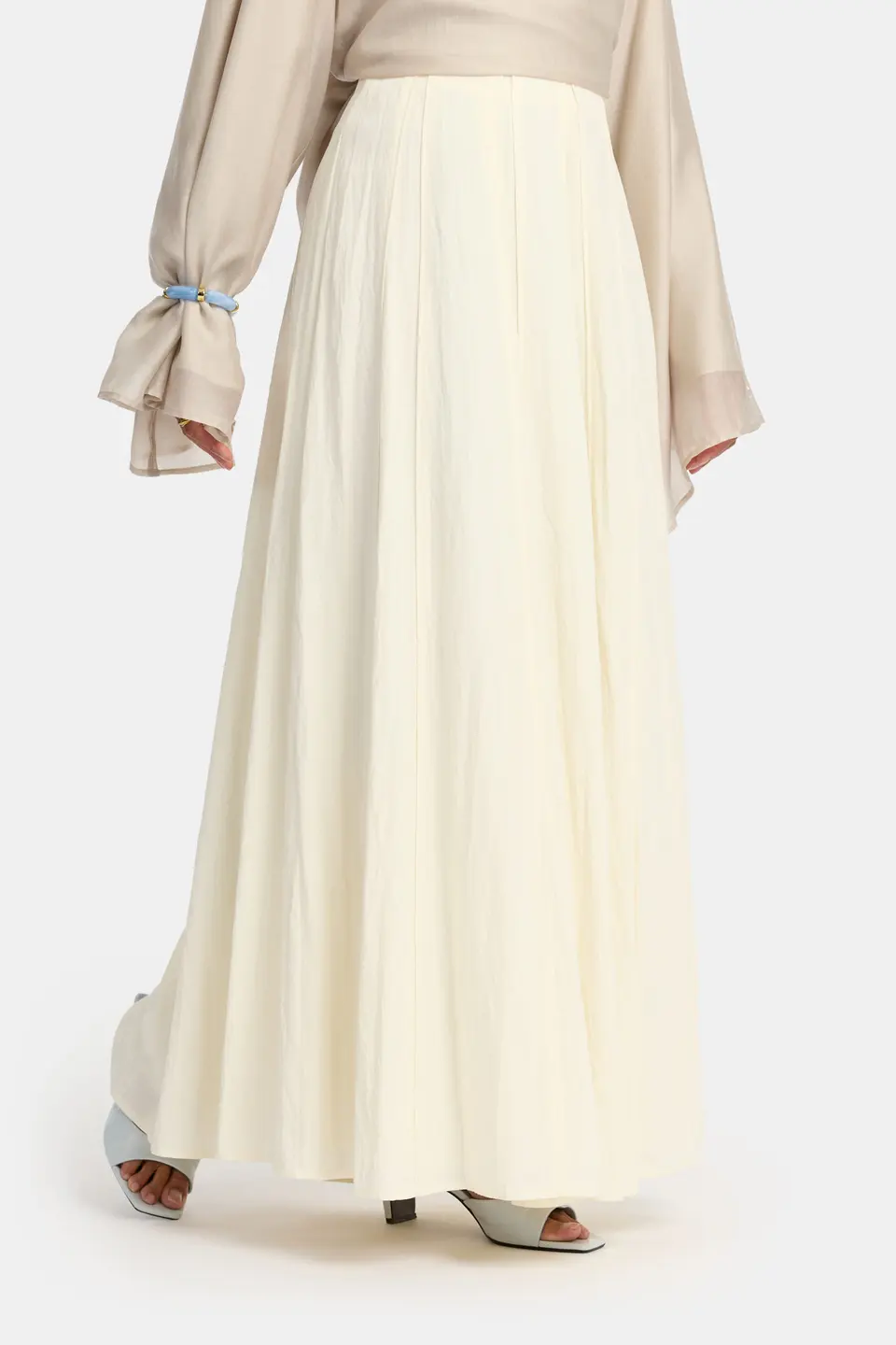 SCULPTED MAXI SKIRT