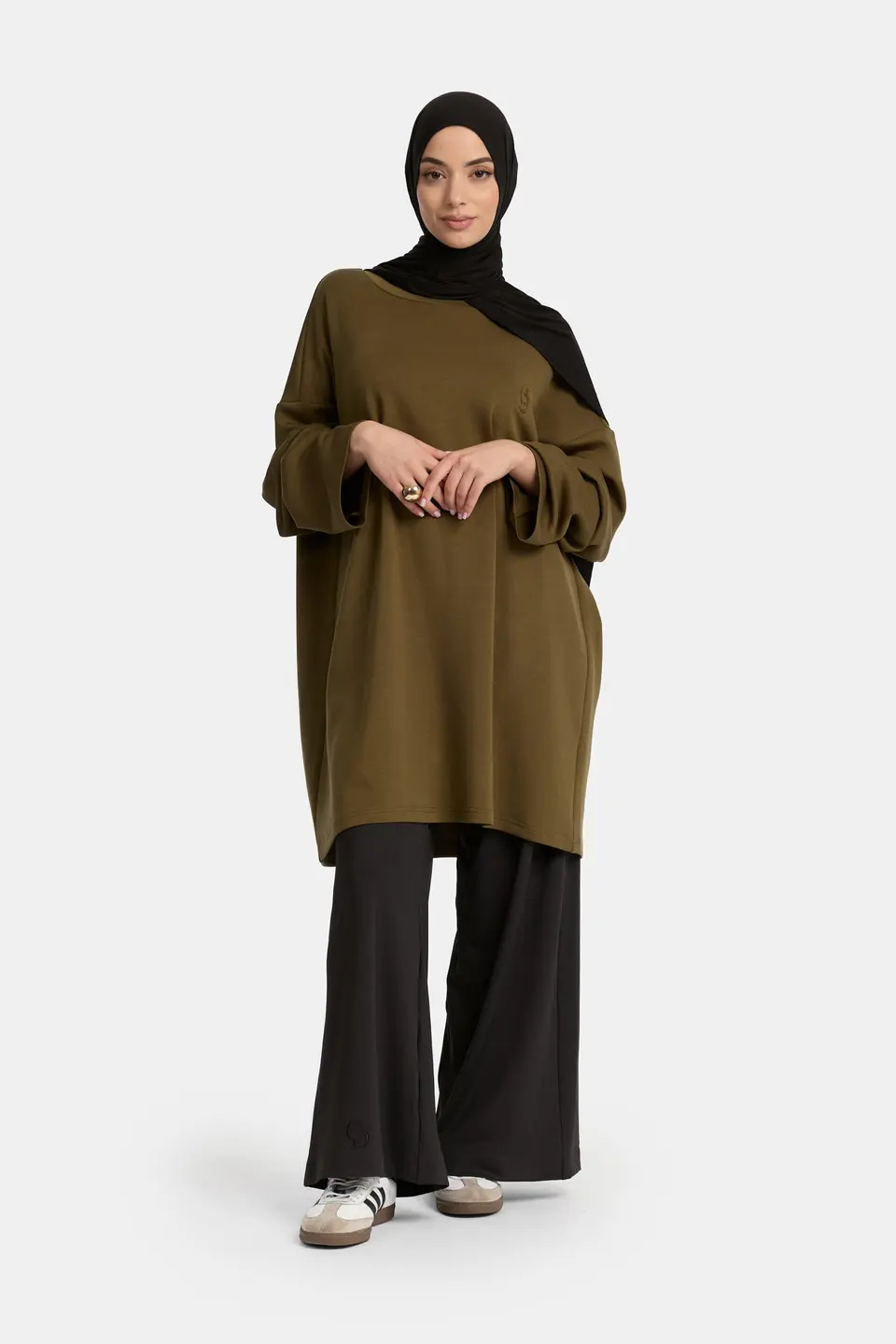 OVERSIZED MODAL TOP