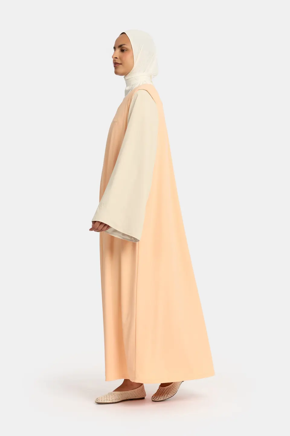 JERSEY GILET DRESS