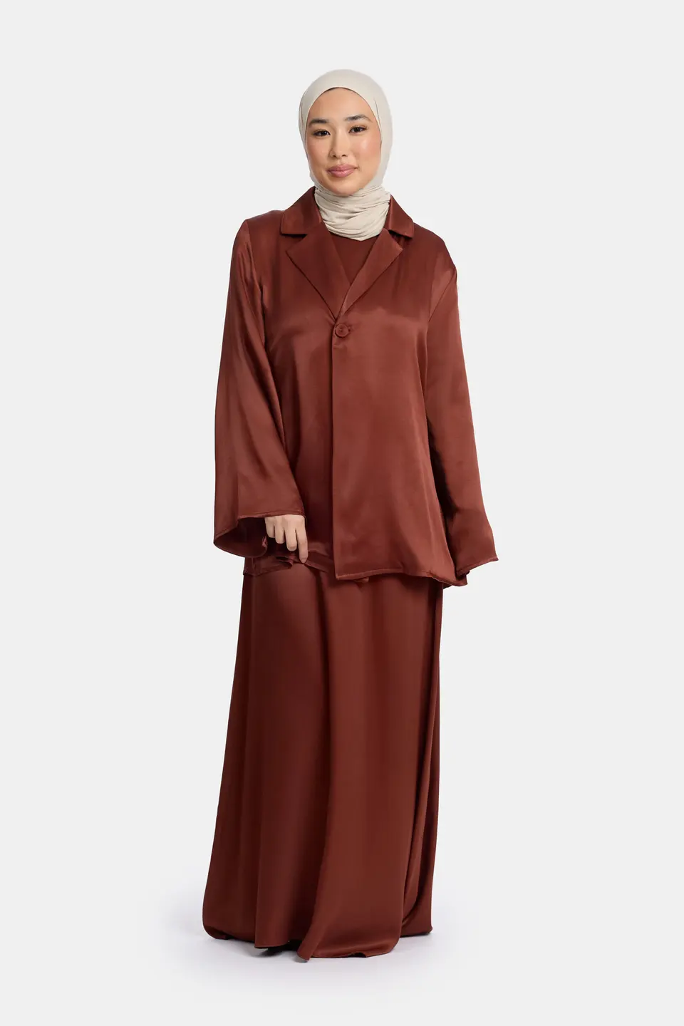 SATIN UNDERDRESS