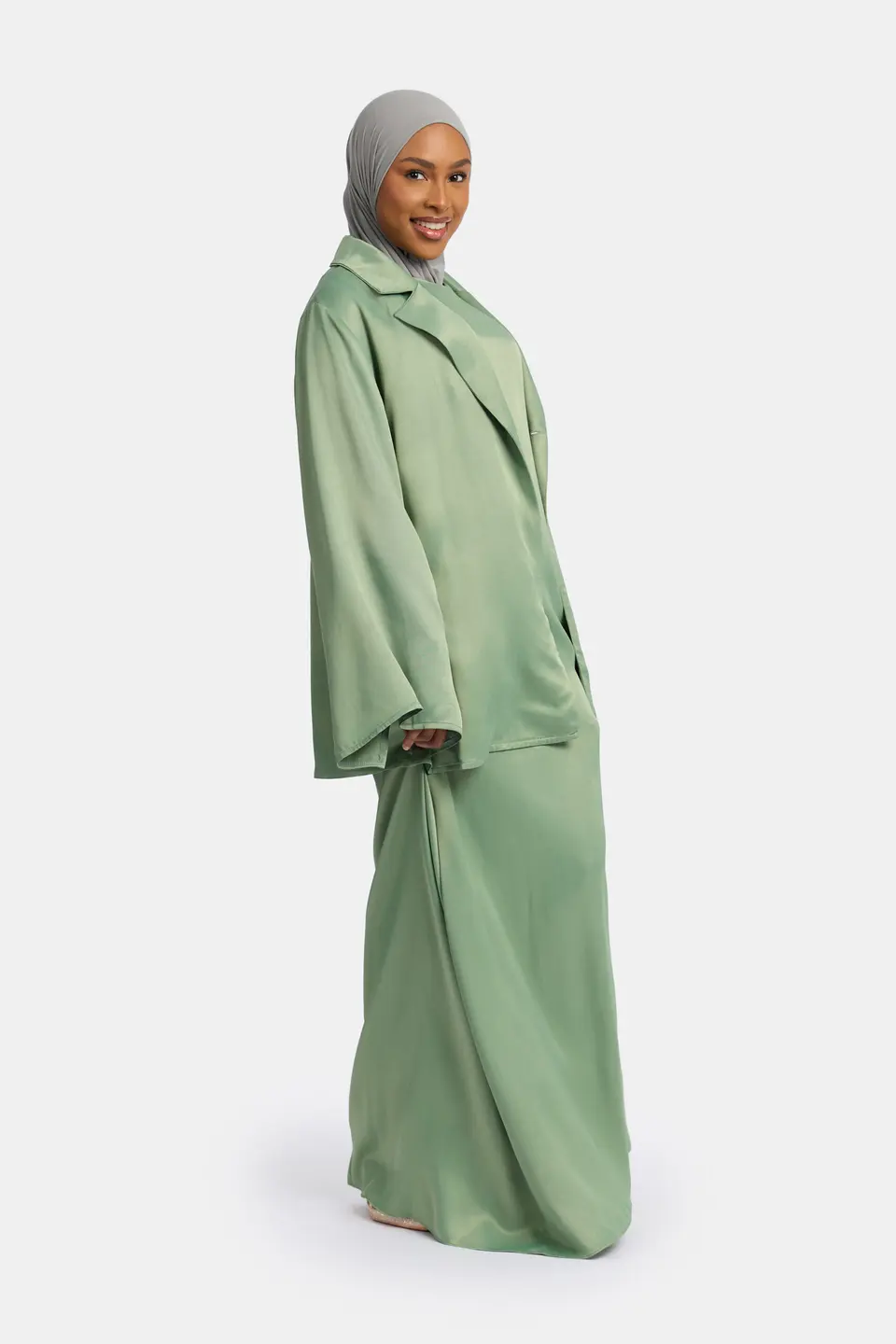 SATIN UNDERDRESS
