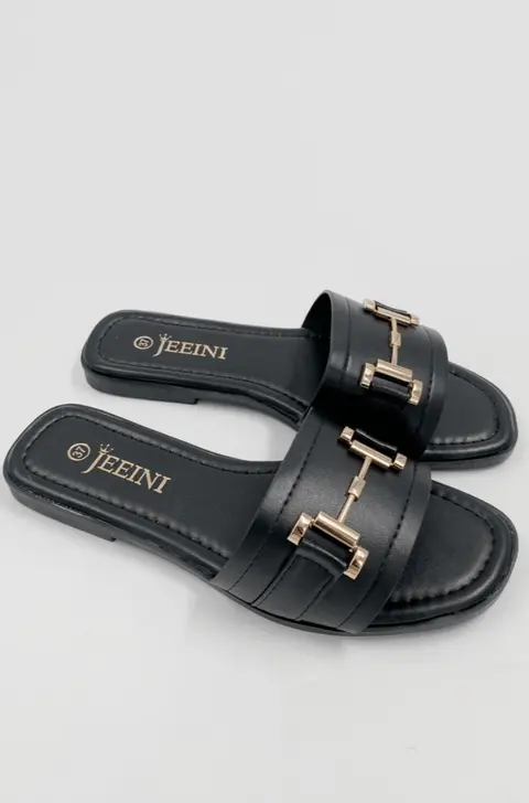 Haya slippers Black
