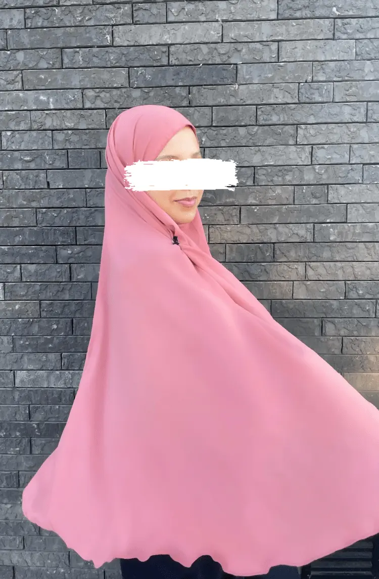 Khimaar Charm pink