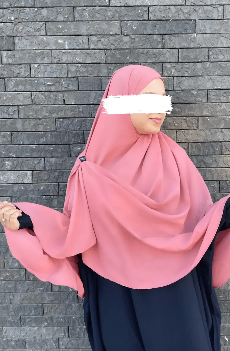 Khimaar Charm pink