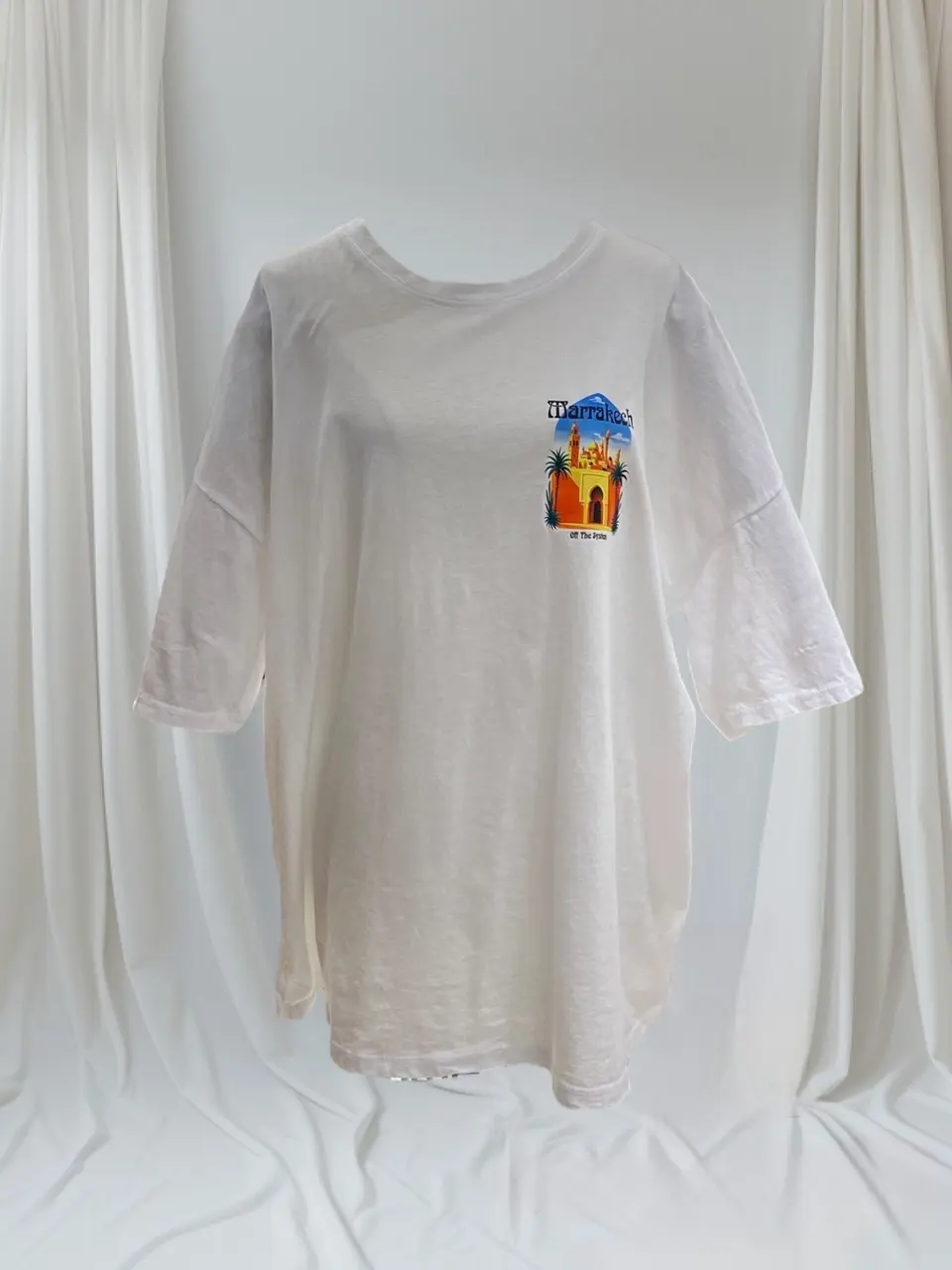 OVERSIZED T-shirt Marrakech White