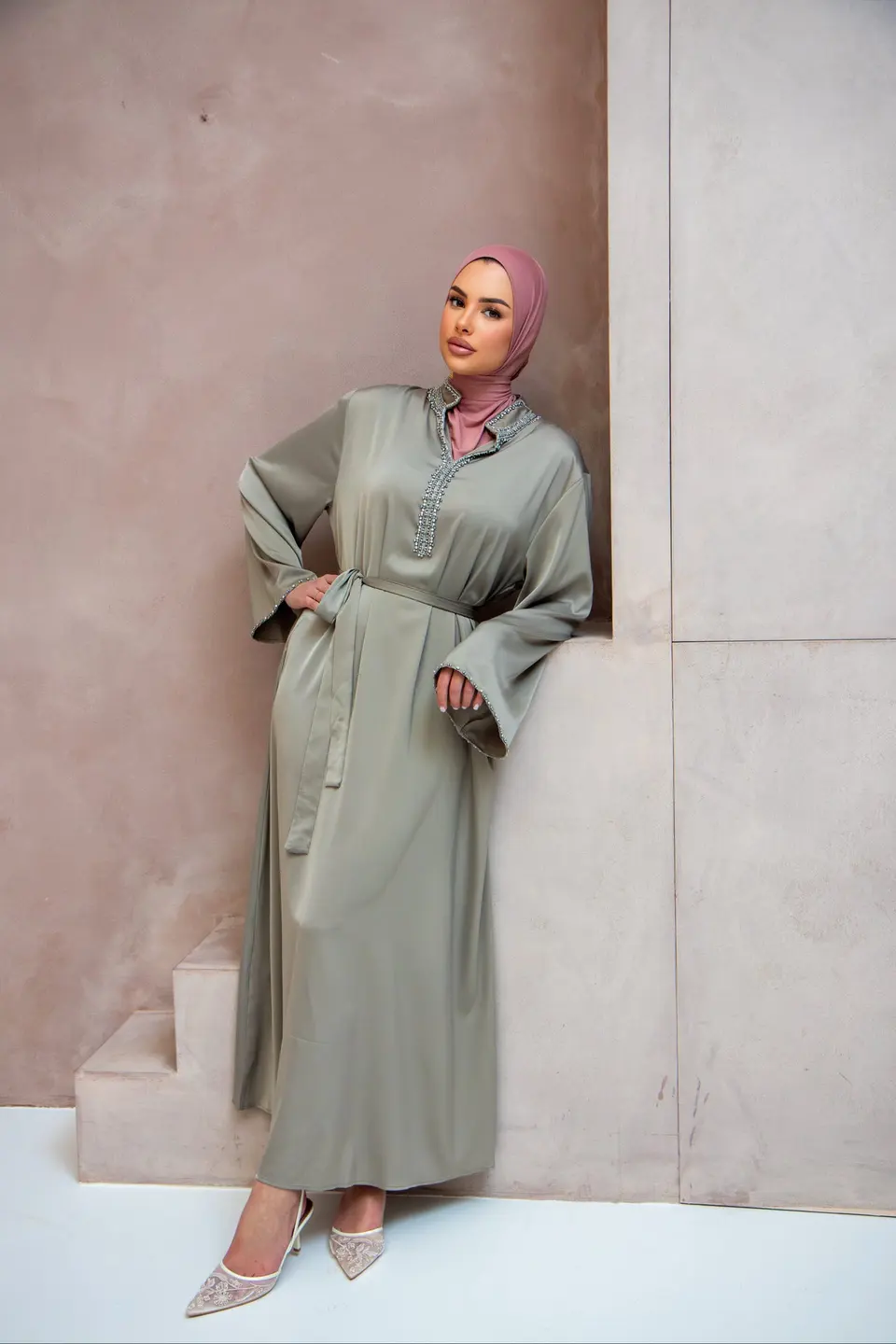 ABAYA LAYALI TAUPE