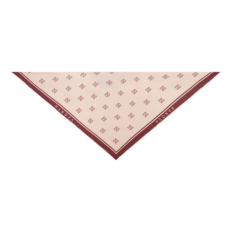 ANTI-SLIP SATIN SHAWL -BLUSH BURGUNDY