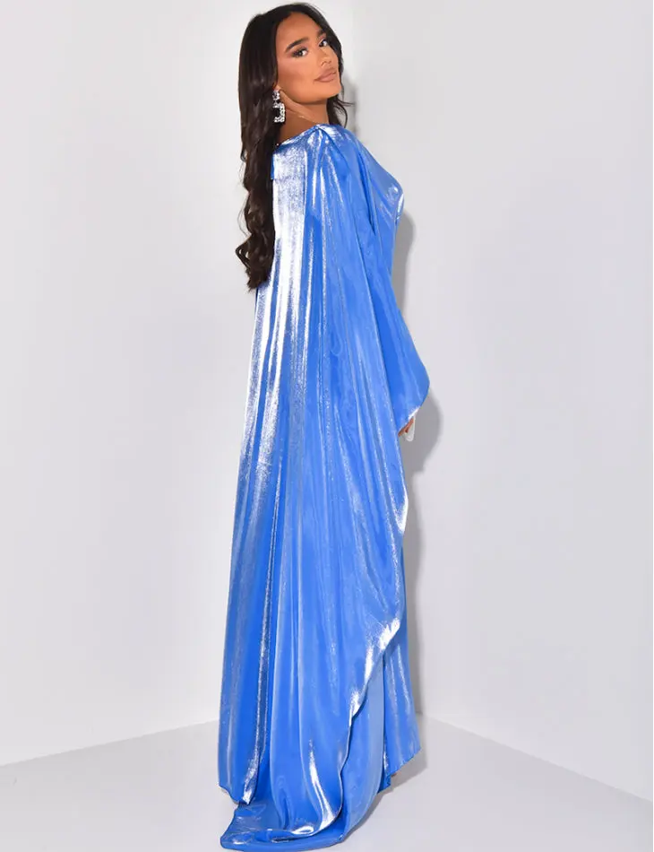 AMALYA ABAYA DARK BLUE (21801)