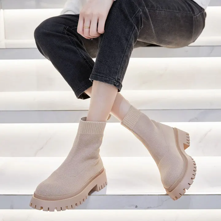 STACEY BOOTS BEIGE