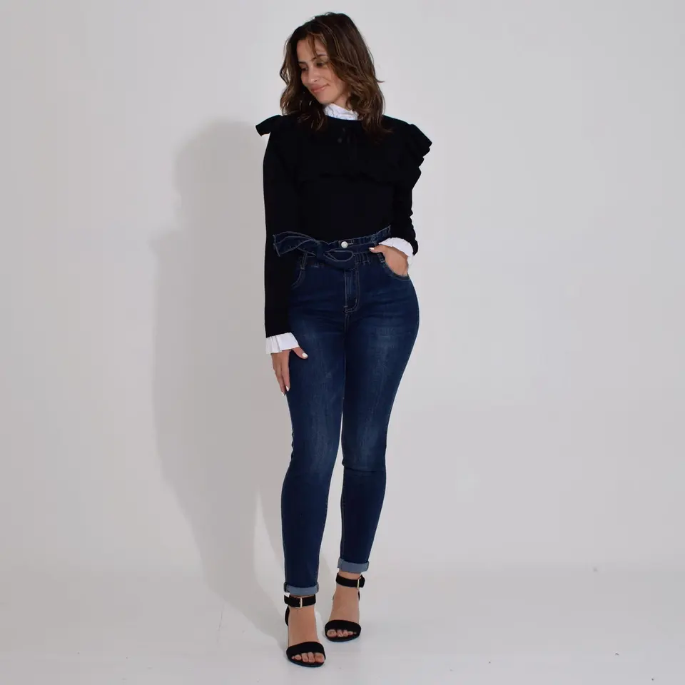 HIGH WAIST SKINNY JEANS