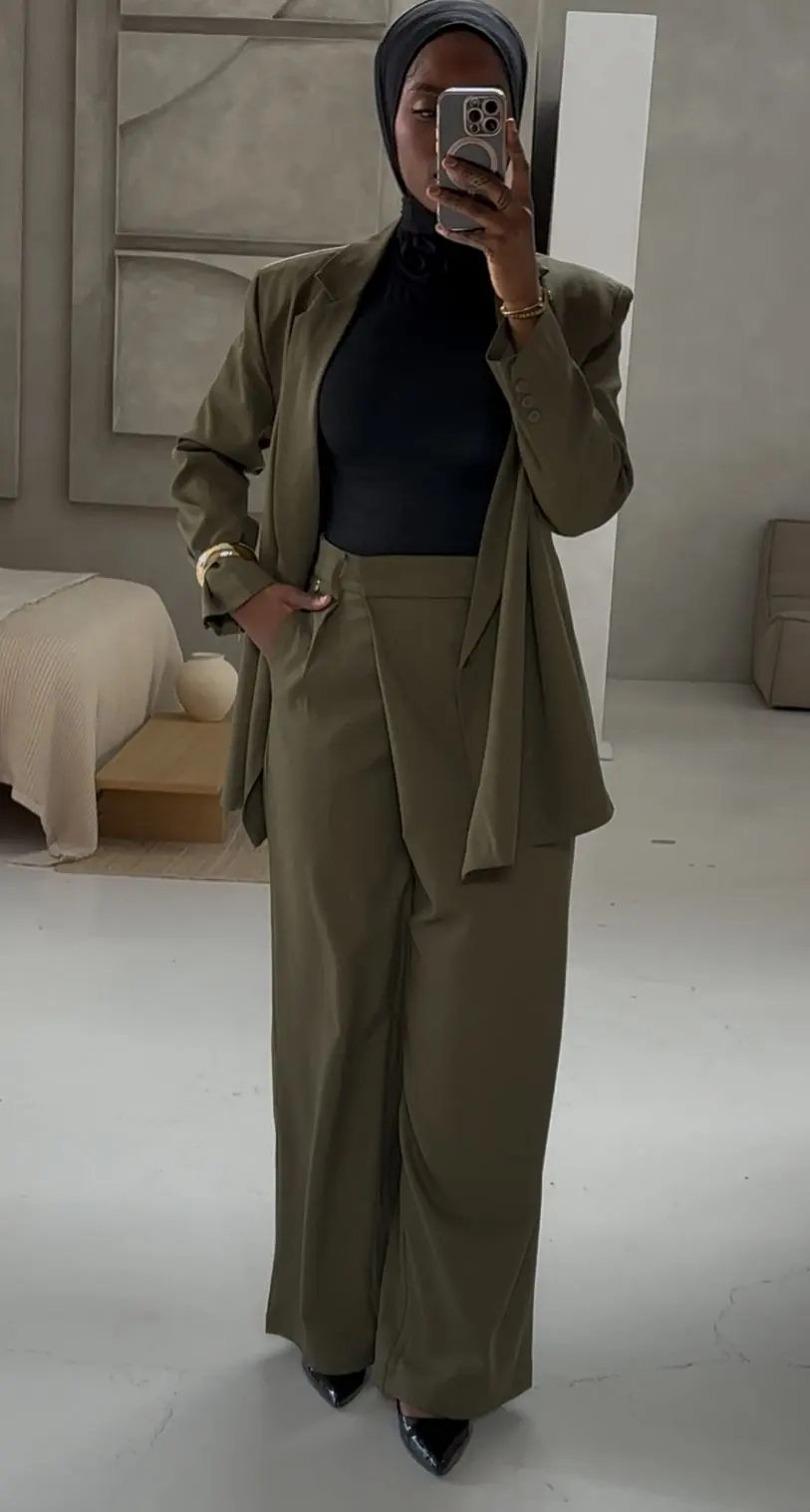 ELLA PANTALON GREEN