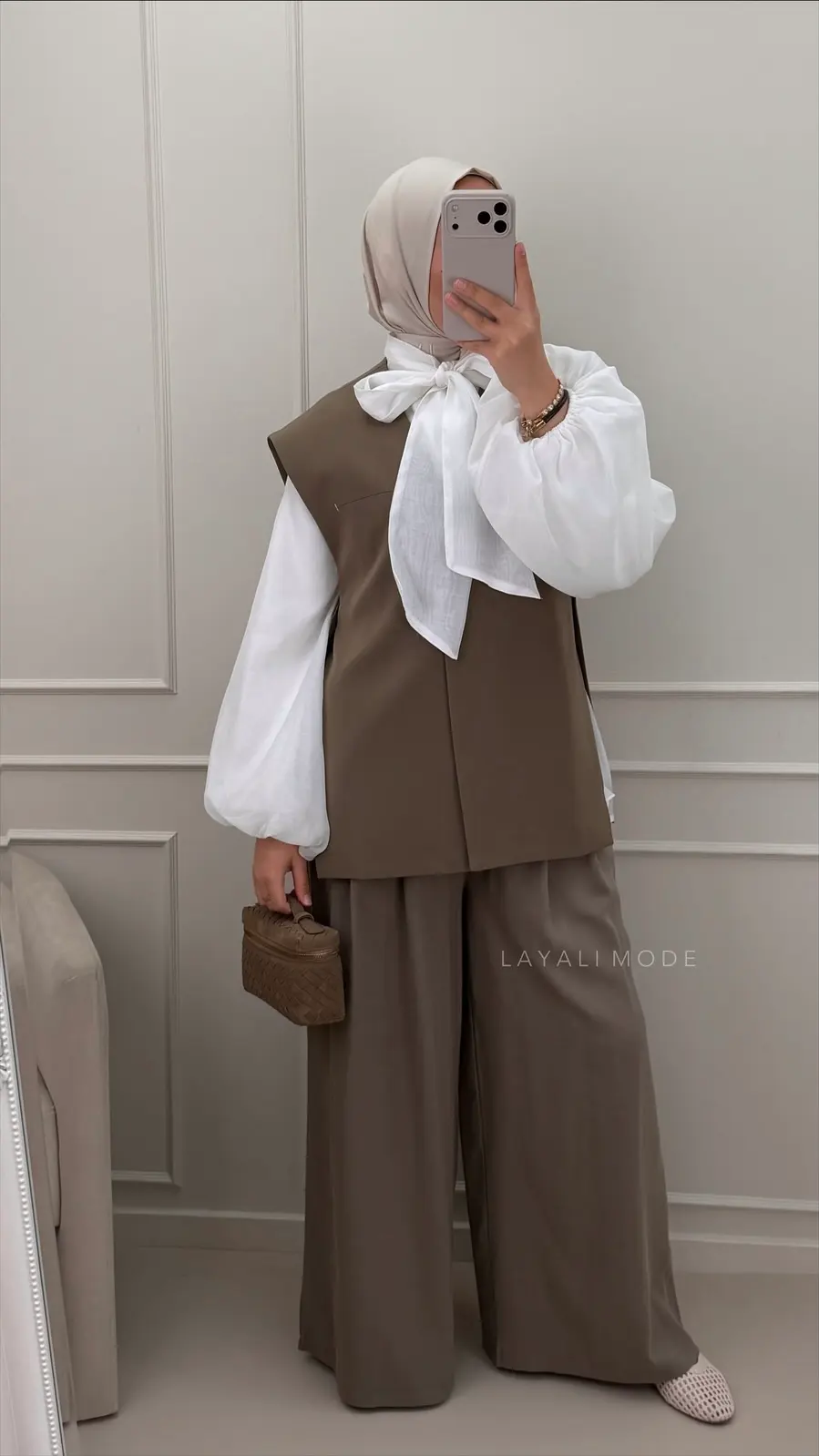 Gilet Spencer Blazer Xara Taupe