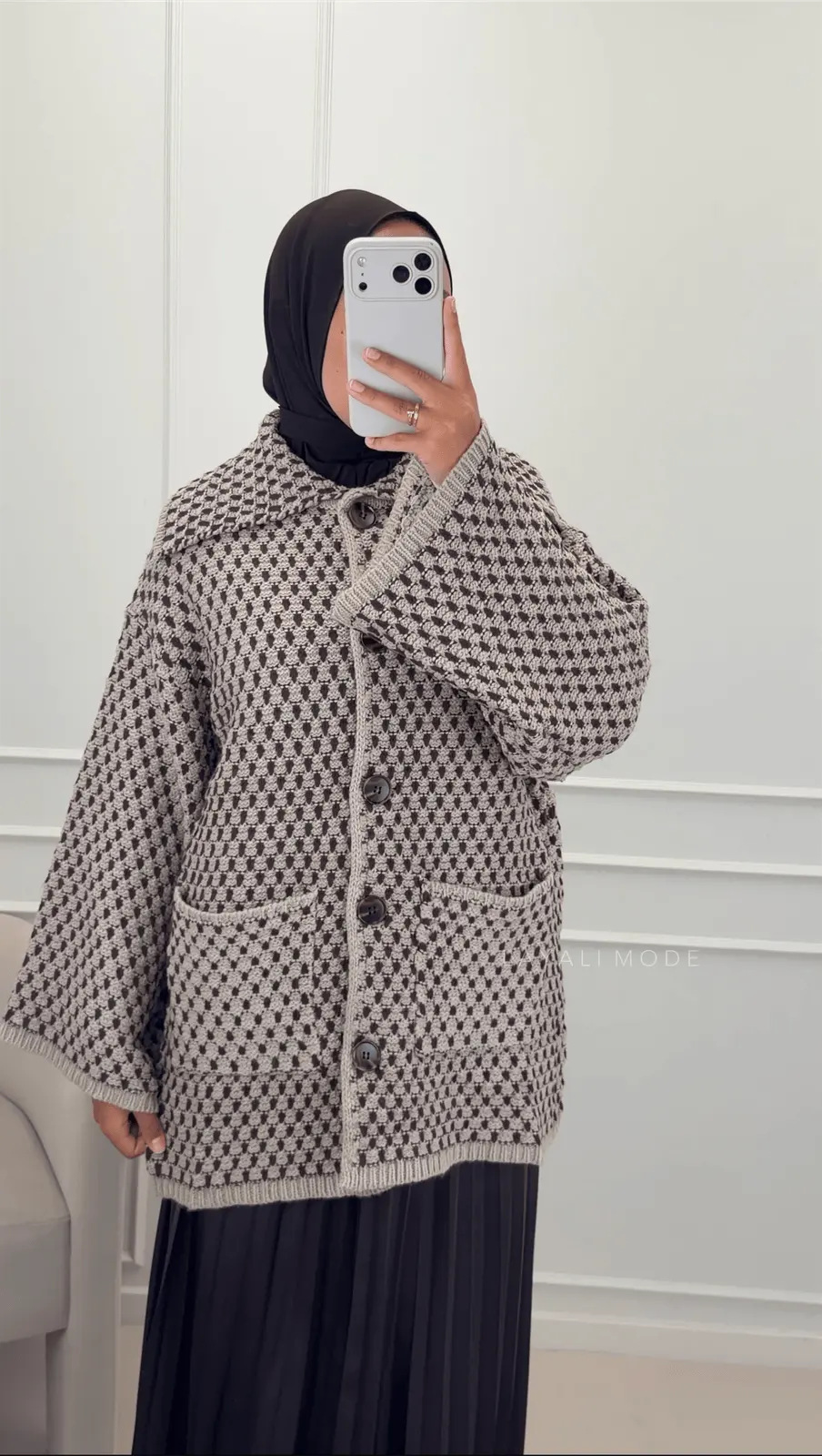 Cozy Vest Amber Beige