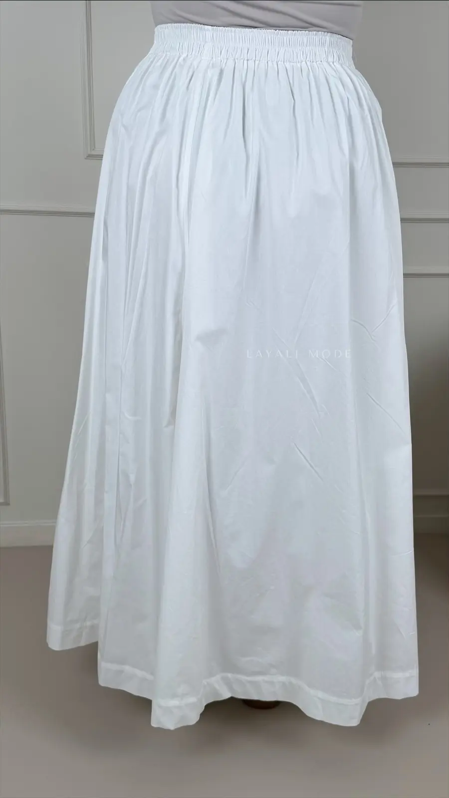 Katoenen Rok Eleysa Off White