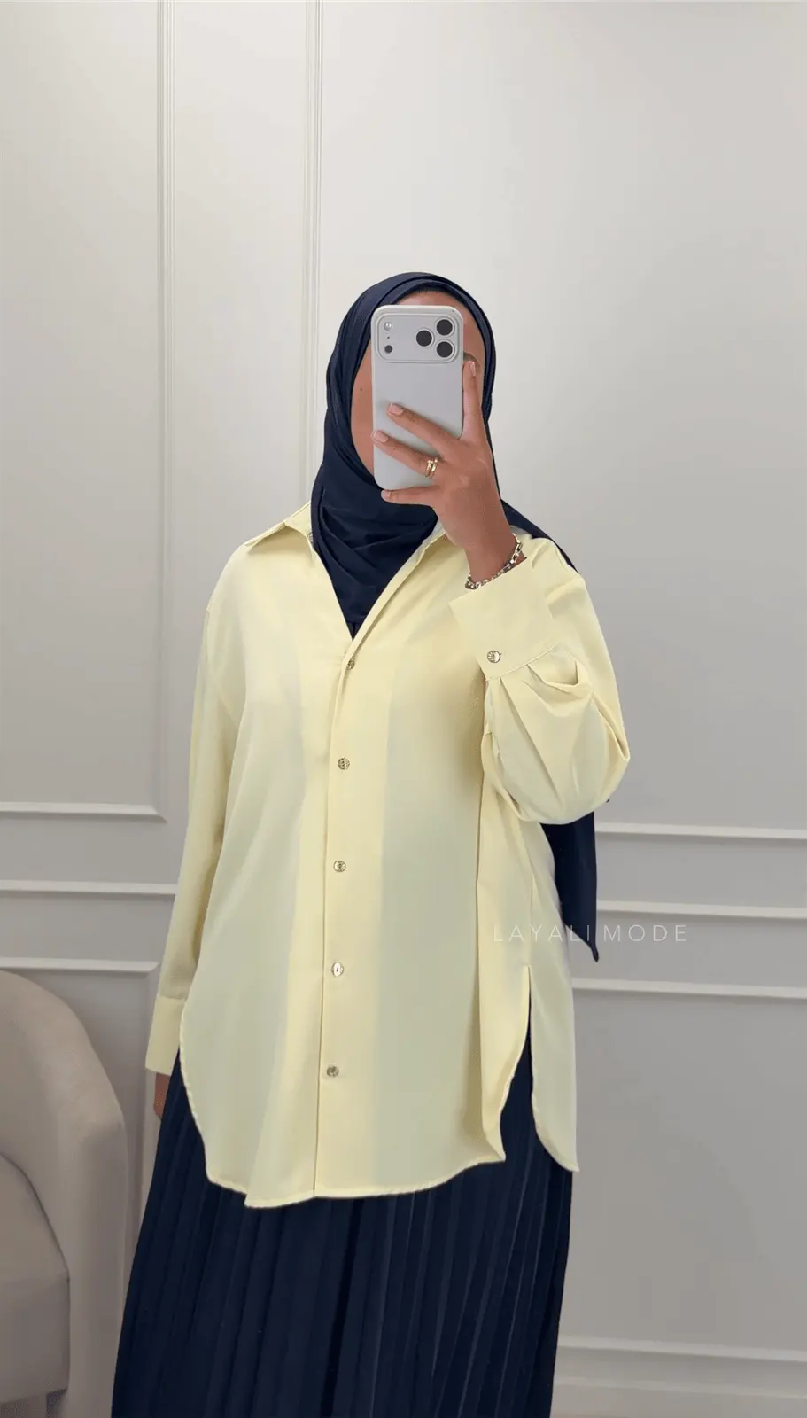 Blouse Nadine Butter Yellow