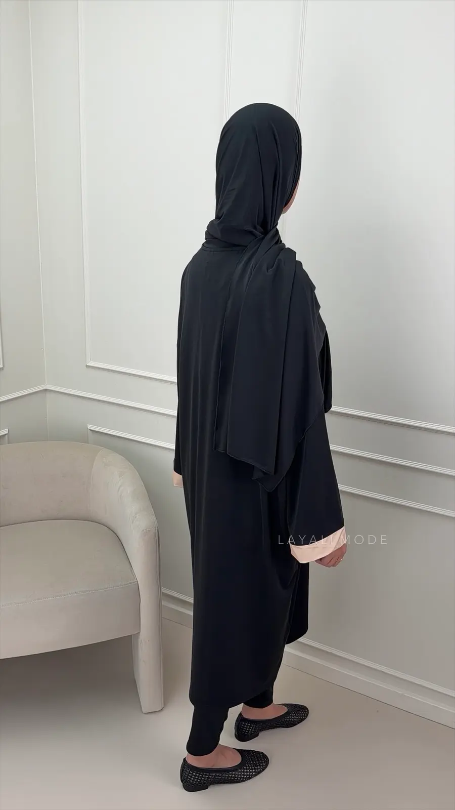 Burkini Lunaire Midi Black