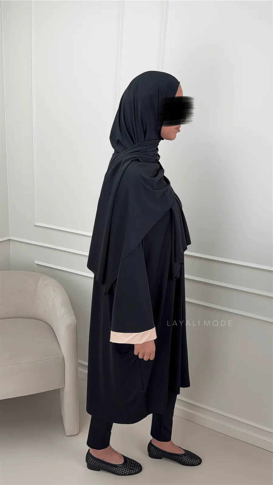 Burkini Lunaire Midi Black