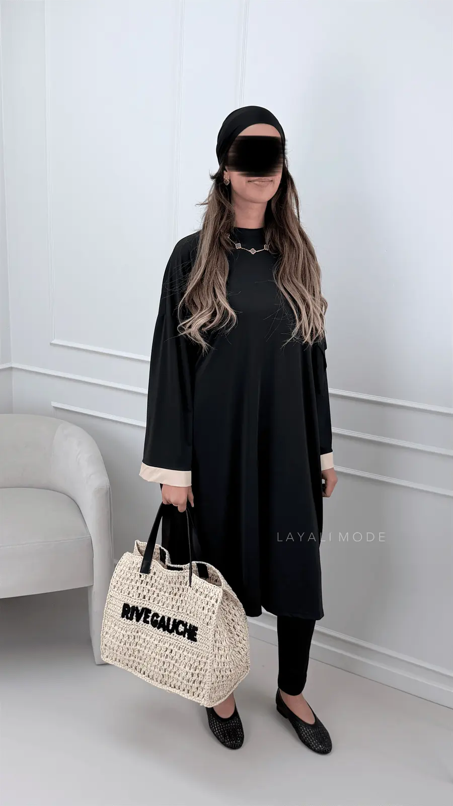 Burkini Lunaire Midi Black