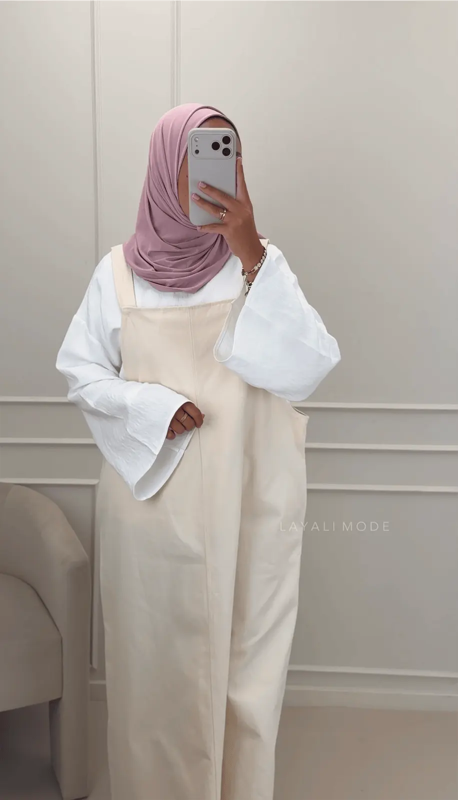 Tuinjurk Alicia Beige