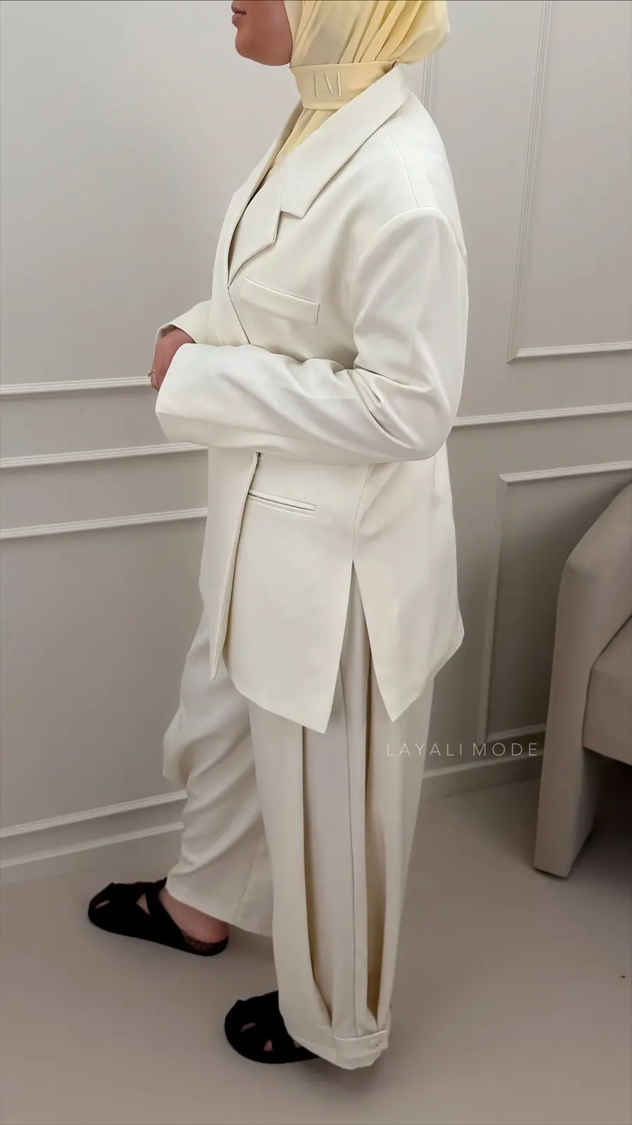 Pantalon Kate Crème