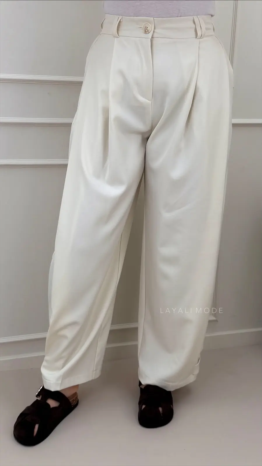 Pantalon Kate Crème