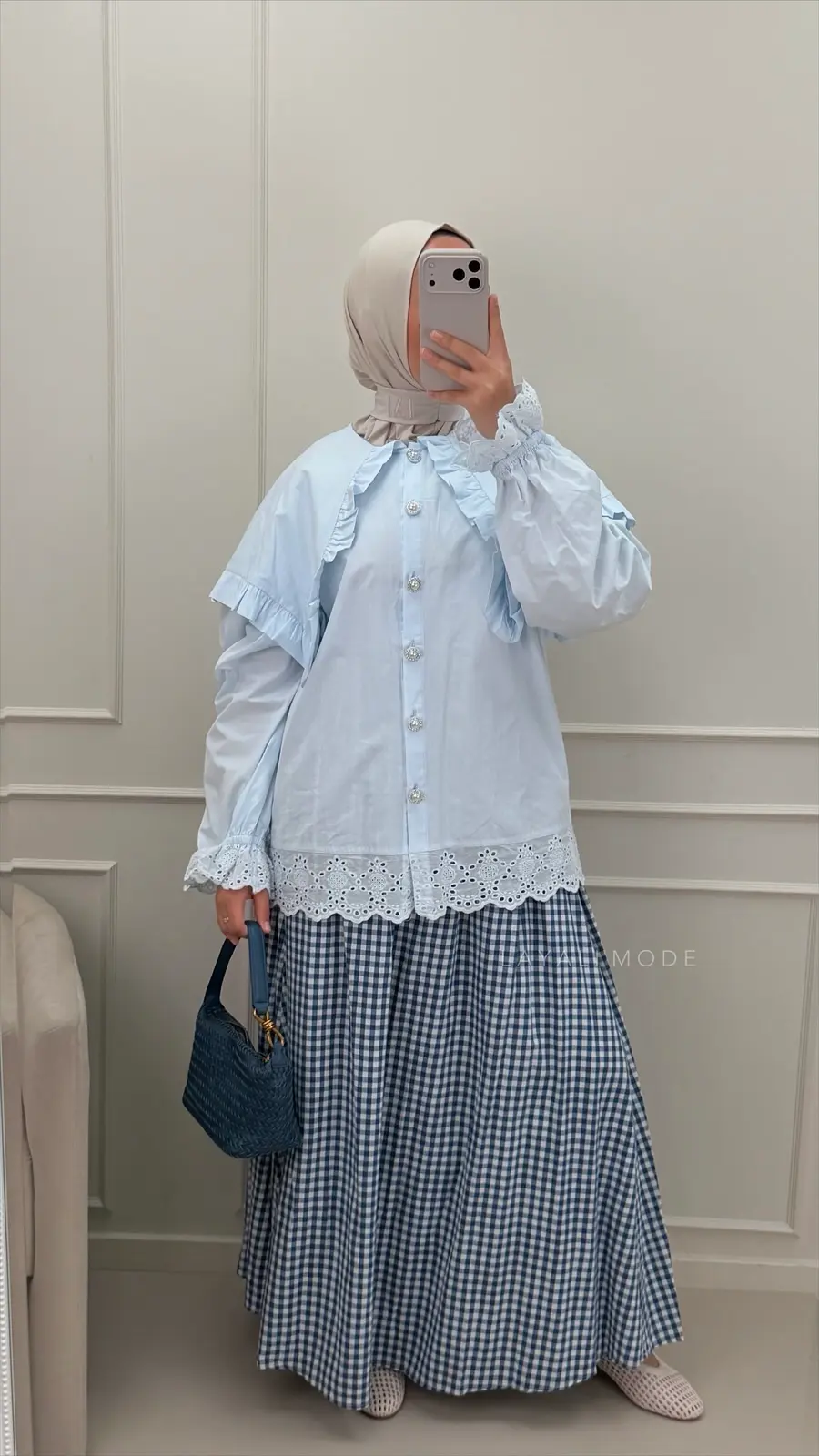 Blouse Marieke Baby Blue