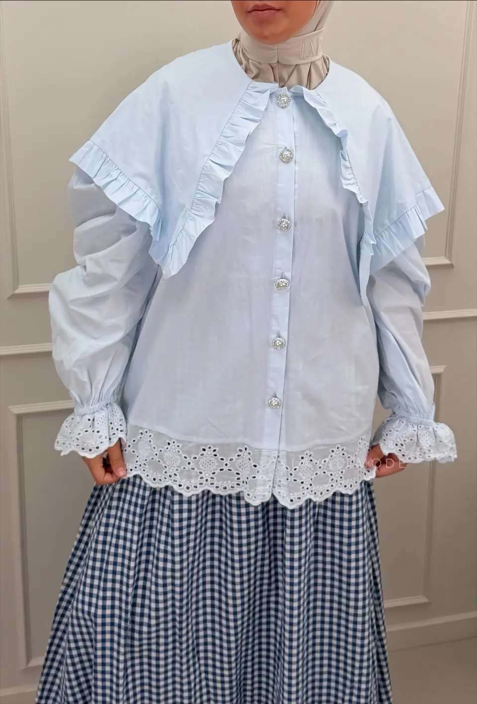 Blouse Marieke Baby Blue