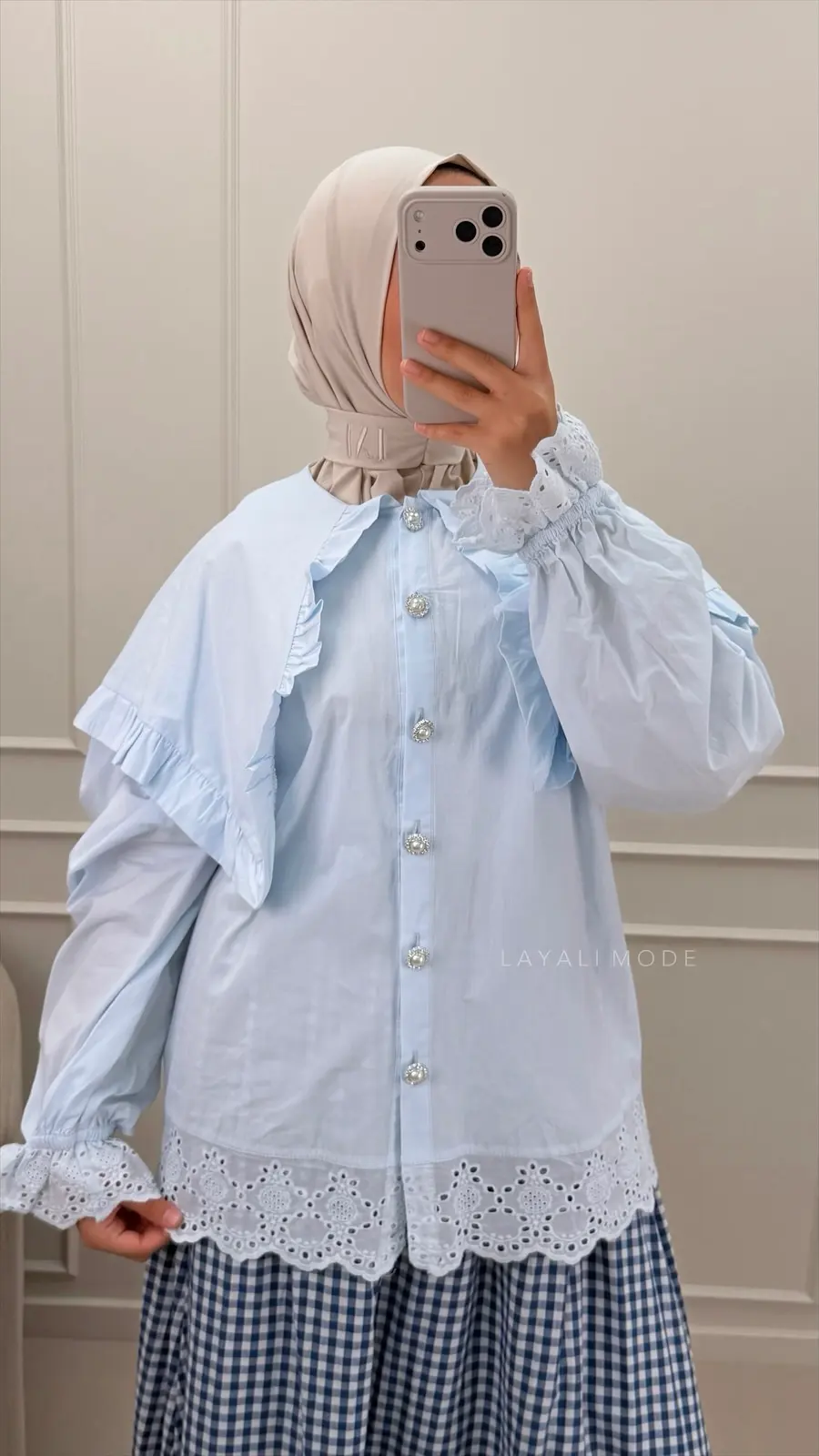 Blouse Marieke Baby Blue