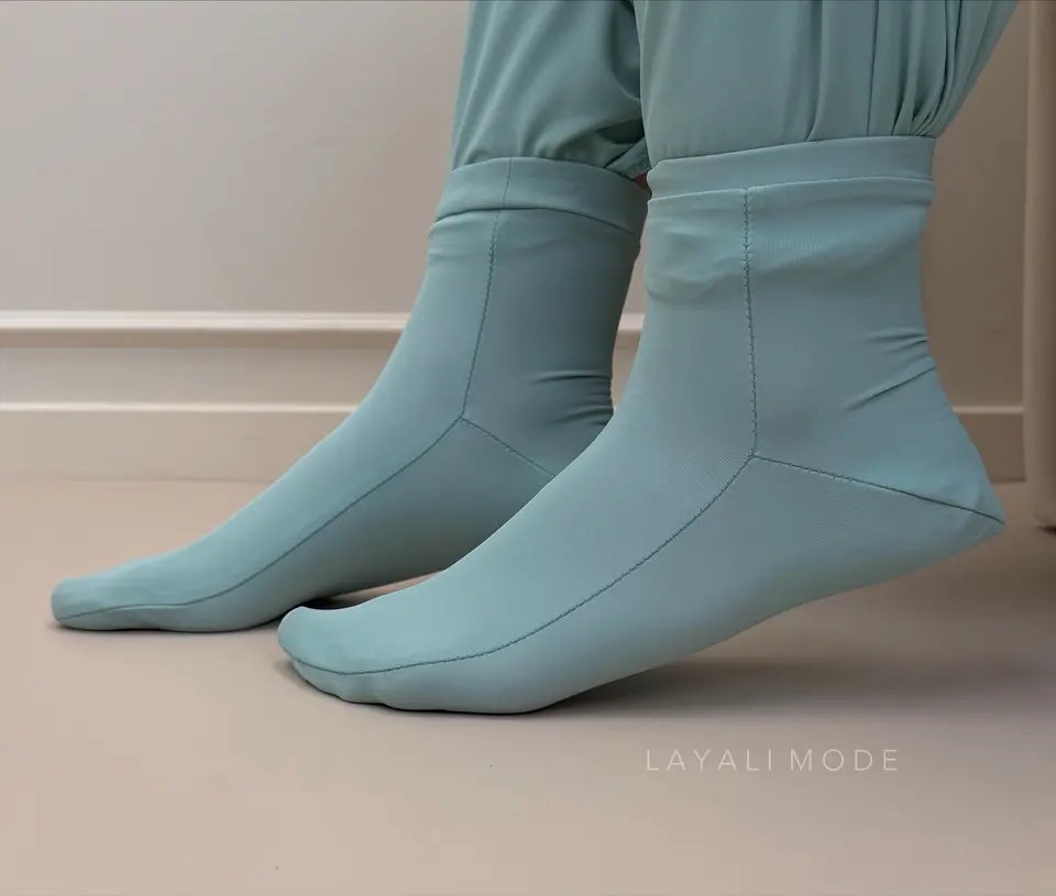 Zwem Sokken Dusty Mint (Burkini)