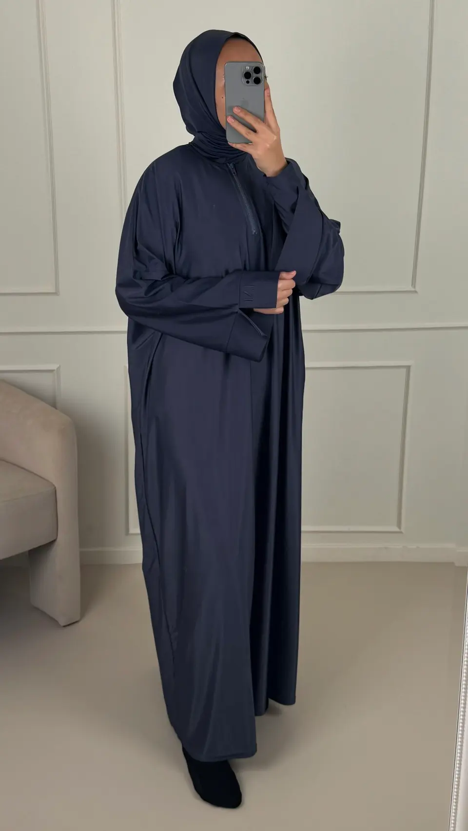 Burkini Abaya Ocean Blue
