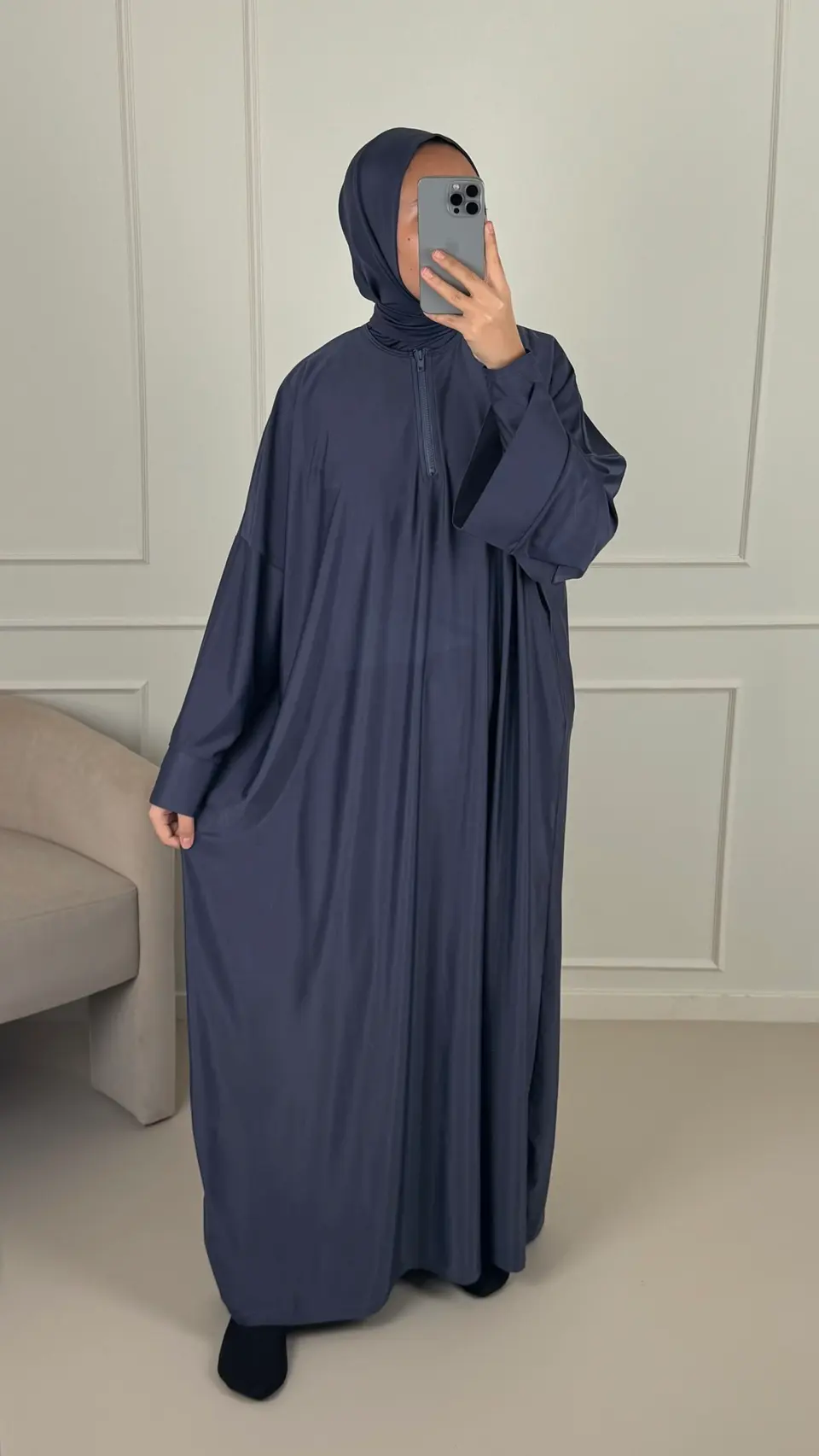 Burkini Abaya Ocean Blue