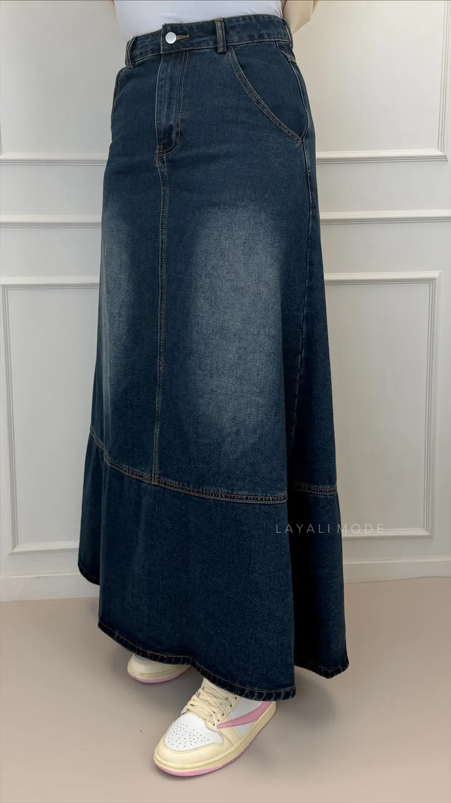 Jeans Rok Esra Navy Blue