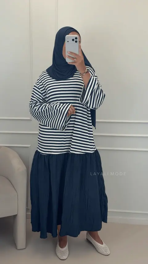 Jurk Olivia Navy Blue