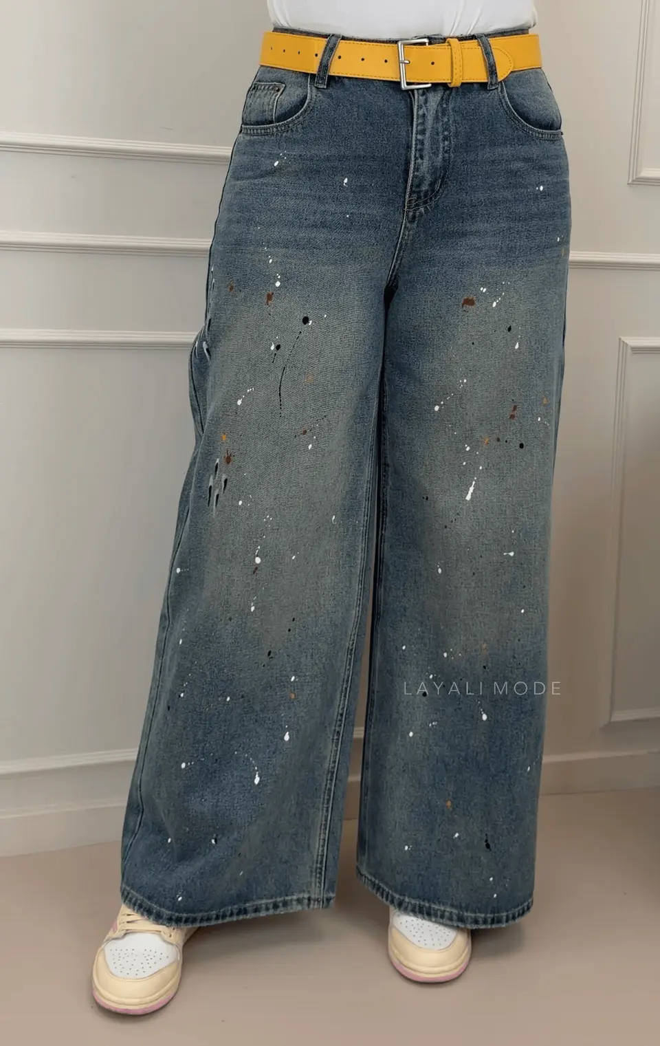 Wide Leg Jeans Charissa Blue