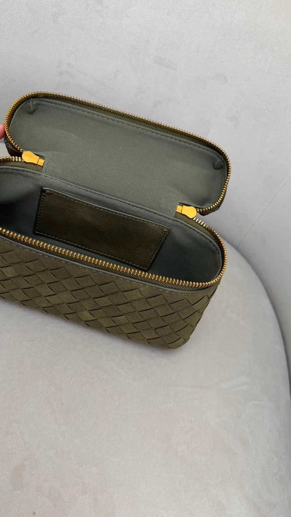 Woven Bag Tara Army Green