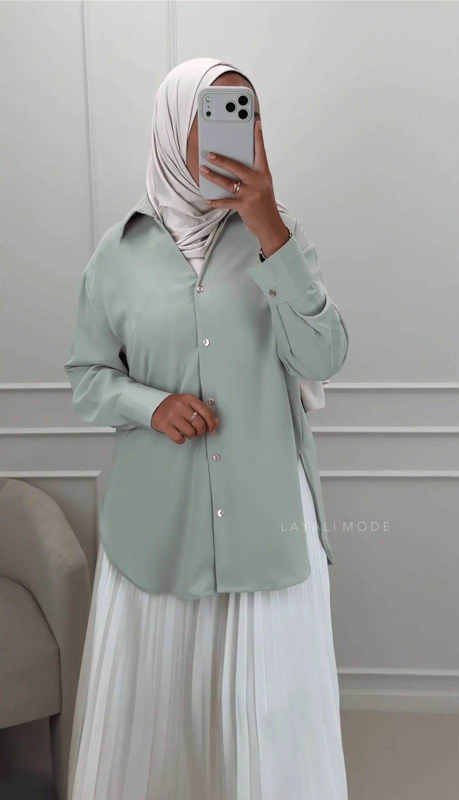 Blouse Nadine Olive Green