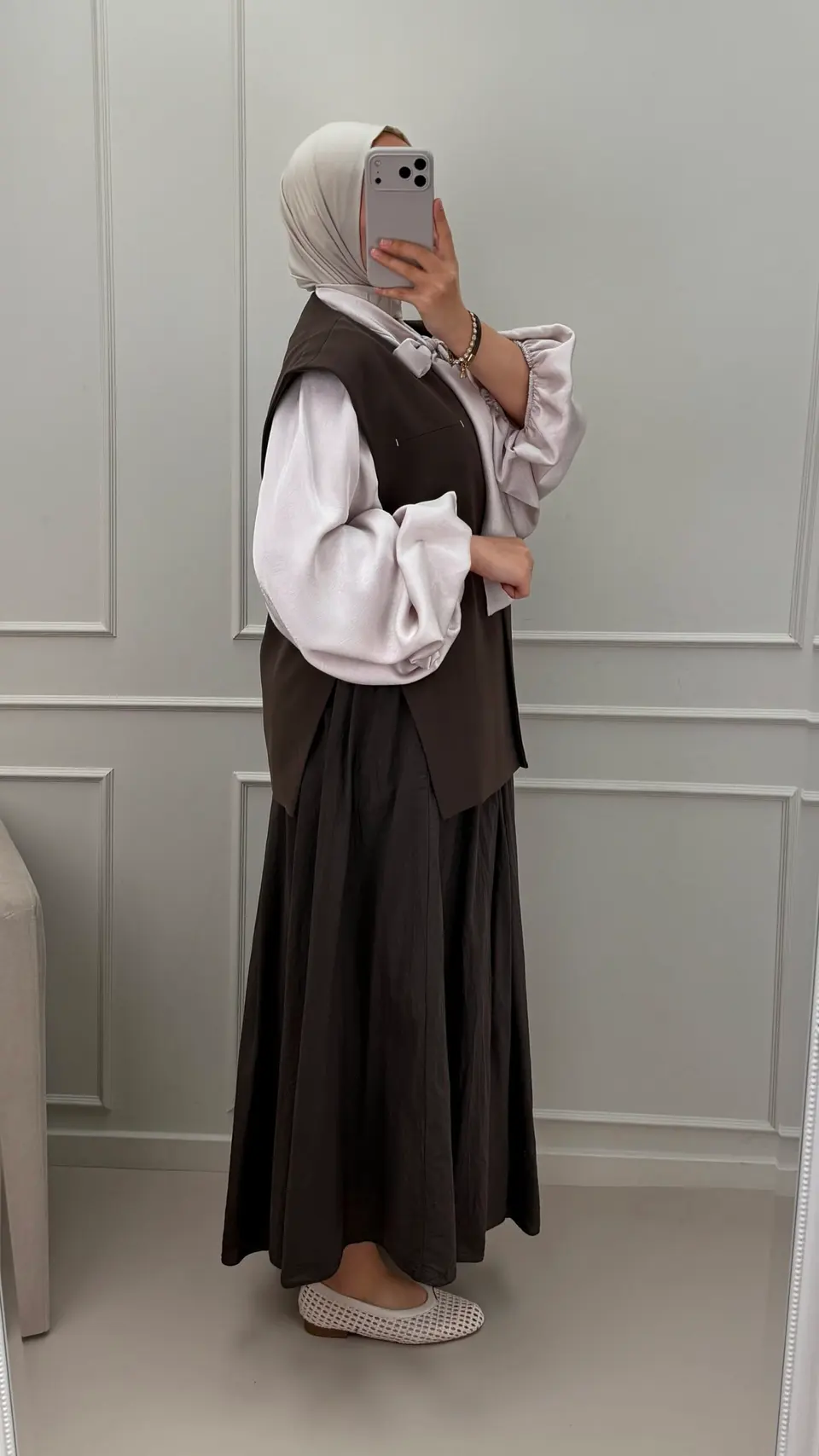 Gilet Spencer Blazer Xara Dark Brown