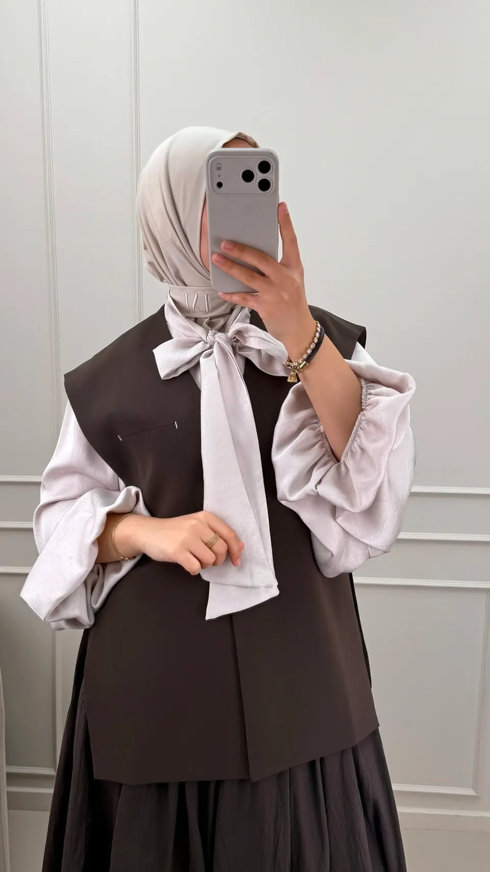 Gilet Spencer Blazer Xara Dark Brown